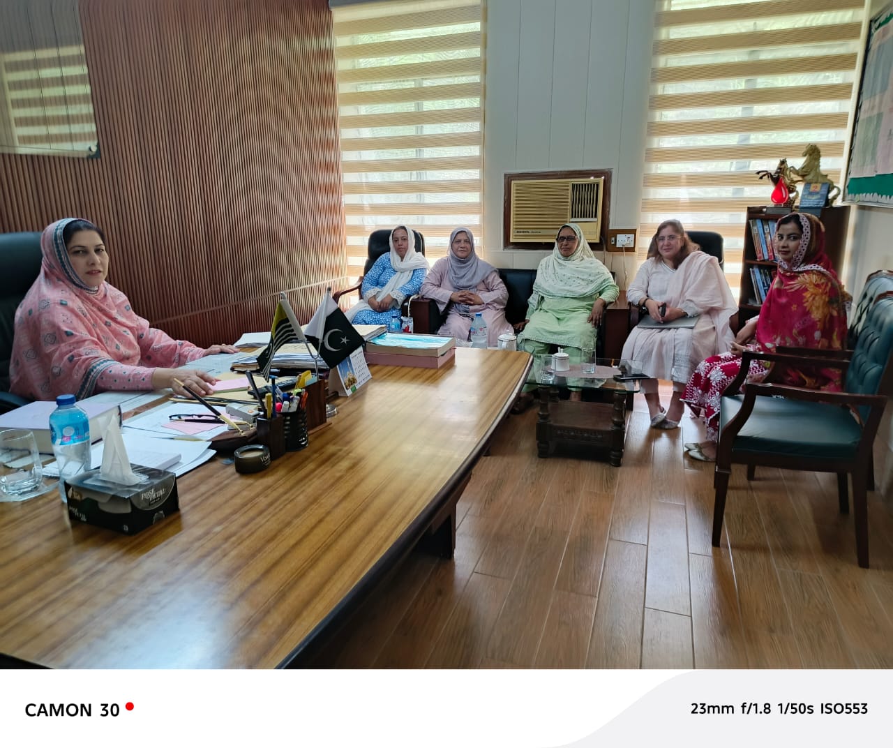 Principal with Faculty